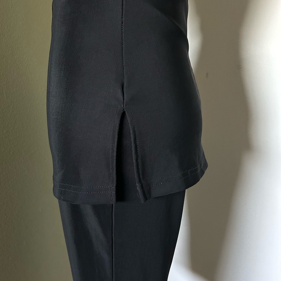International Newport Group Black Stretchy Outfit Small Vintage - Picture 8 of 14